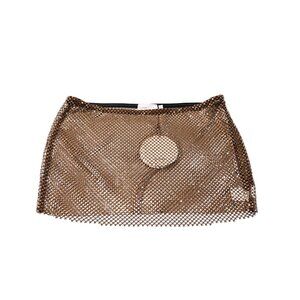 Cultnaked Stardust Skirt in Choco